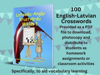 One Hundred Latvian English Crosswords