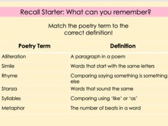 The Crocodile Poetry Lesson