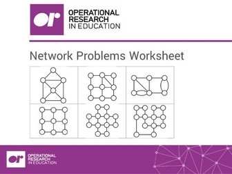 Worksheet 2: Network Problems: Paper Round