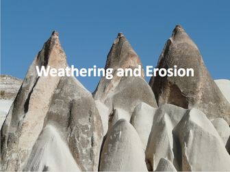 Weathering and erosion