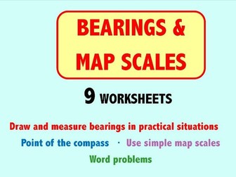 Bearings and Map Scales