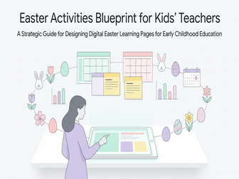 Easter Activities Blueprint for Kids' Teachers 2