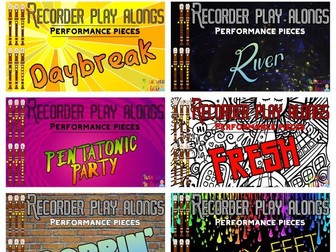 Recorder play alongs - Performance pieces