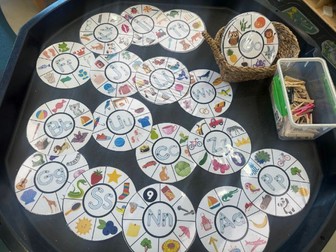 Phonics Peg Wheel - EYFS