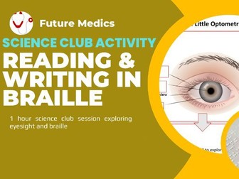 Reading Writing In Braille Science Club Resources