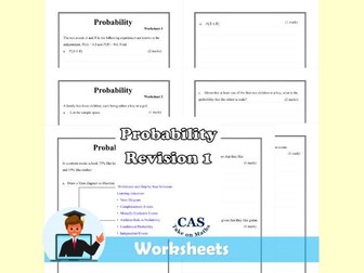 Probability Revision 1-Problem Solving