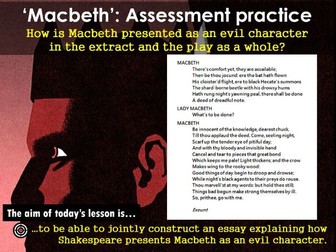 'Macbeth' GCSE Extract Practice