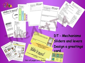 DT- Mechanisms -Sliders and Levers -Design a greetings card