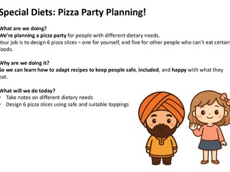 Inclusive Food Design & Dietary Needs Bundle – KS2/KS3 (Food & PSHE)