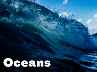 Importance of Oceans