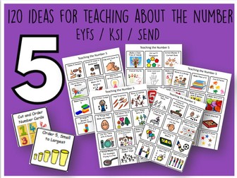120 Activity Ideas for Learning Number 5