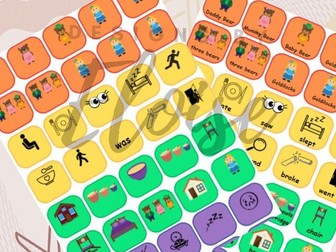 Goldilocks and the three bears colourful semantics