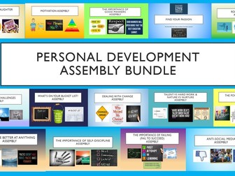 Personal Development Assembly Bundle