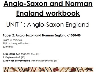 Edexcel Anglo Saxon Unit 1