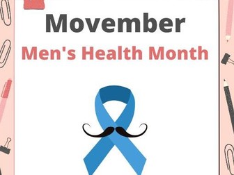 Movember - Men's Health PSHE