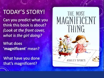 Outstanding Year 4 Diary Writing Lesson | Observation Lesson | The Most Magnificent Thing