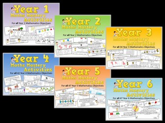 Primary Maths Mastery Pack