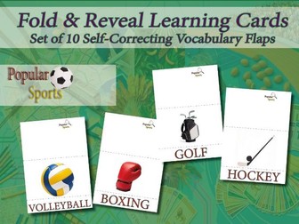 10 Flash Cards. Popular Sports