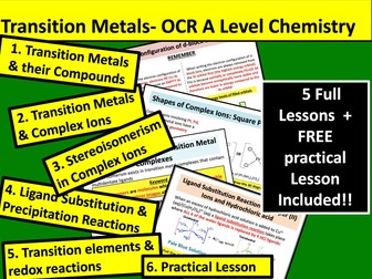 Transition Metals (OCR)