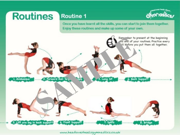 Head Over Heels Gymnastics Skills Bundle | Teaching Resources