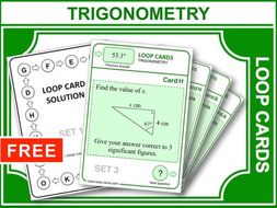 Trigonometry (Loop Cards)
