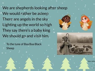 Nursery Rhyme Nativity Songs