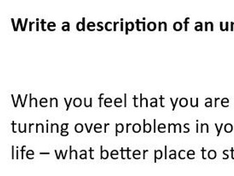 AQA Language Paper 1 Question 5 model answers