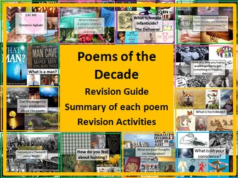 Poems of the Decade - 13 Poems