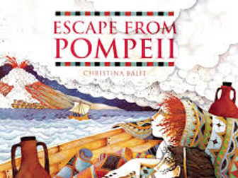 Escape to Pompeii class guided reading