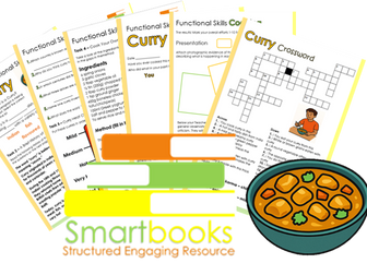 Functional Skills Cooking- Curry - Theory & Practical Tasks