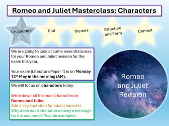 Romeo and Juliet Revision 2024