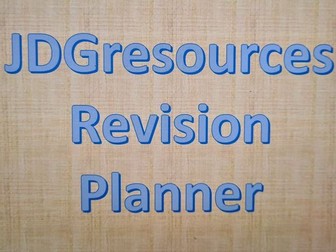 Revision and Homework Planner