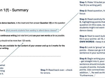 English Language Paper 1 - Cambridge iGCSE - Revision