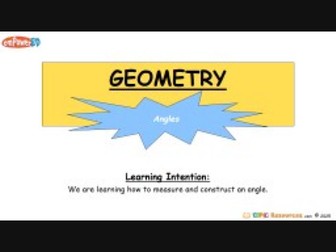 Geometry Angles: Differentiated + Editable PPT + Codebreaker L1