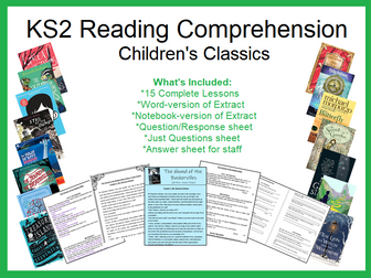 KS2 Reading and Comprehension: Literary Classics (15 Complete Lessons)