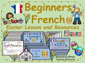 Pâques / French Easter lesson pack