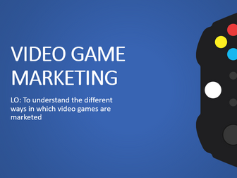 Video Games - Marketing