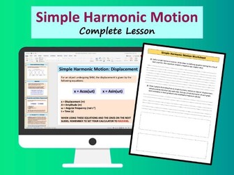 Simple Harmonic Motion - A Level Physics