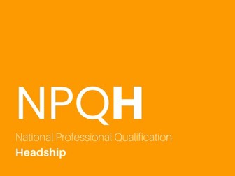 NPQH Assessment Submission Support