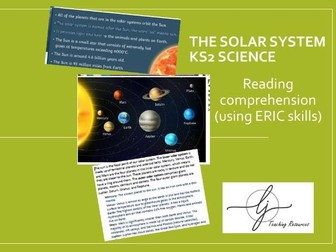 Solar System reading comprehension