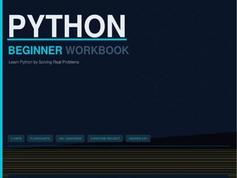 Python Coding Workbook | Beginner Programming Exercises and Classroom Activities