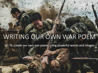Writing war poetry