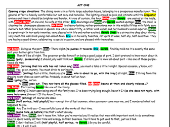 Inspector Calls Abridged/Colour Coded