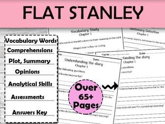 Flat Stanley Novel Study