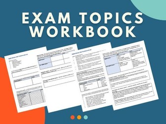 ICT Level 3 - Unit 1 Exam Topics Workbook