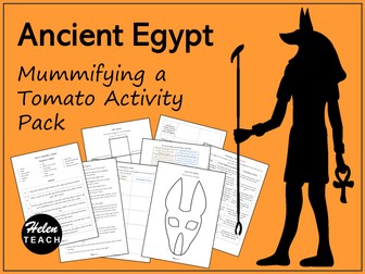 Mummify a Tomato Activity Pack | Ancient Egypt