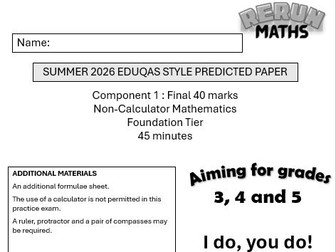 Eduqas Predicted Paper I Do You Do hardest questions