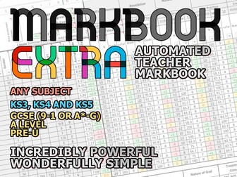 Markbook Extra - fully automated electronic teacher markbook