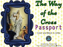 Stations of the Cross Passport in Color & BW