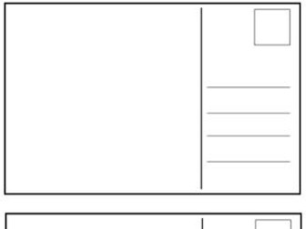 Postcard Template a5